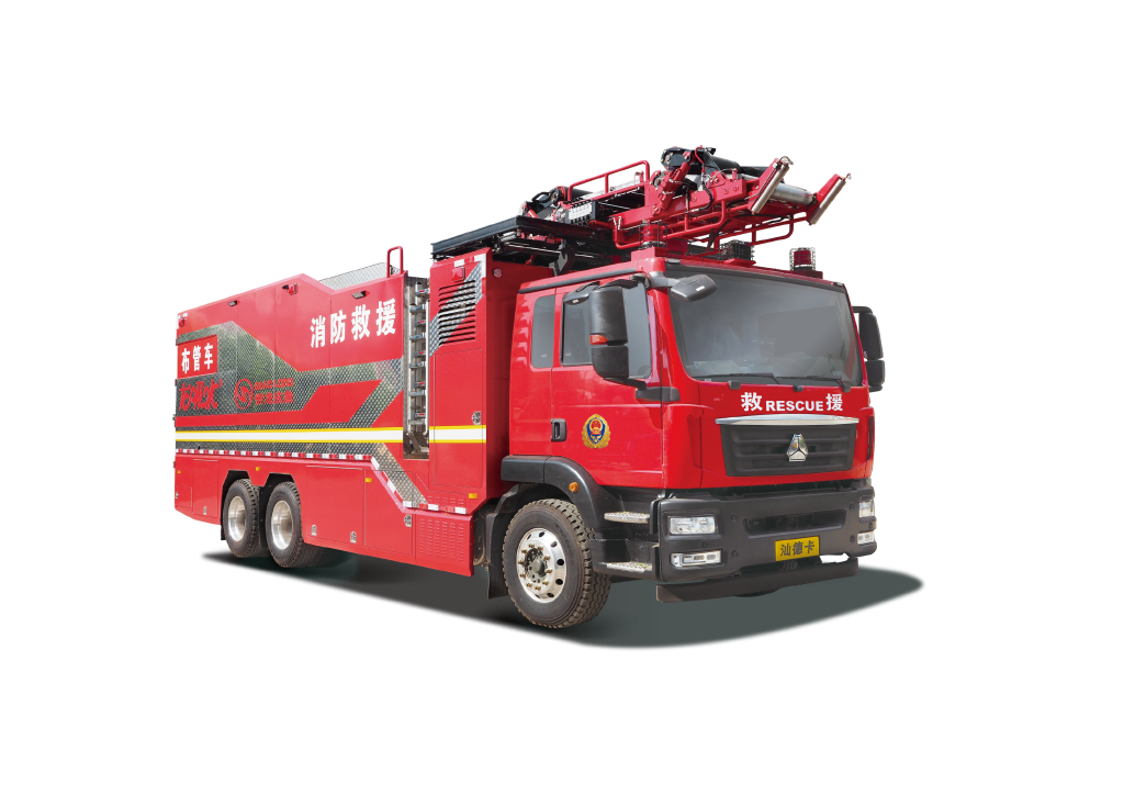 خودروی نقلیه استقرار شلنگ آب 2 کیلومتری