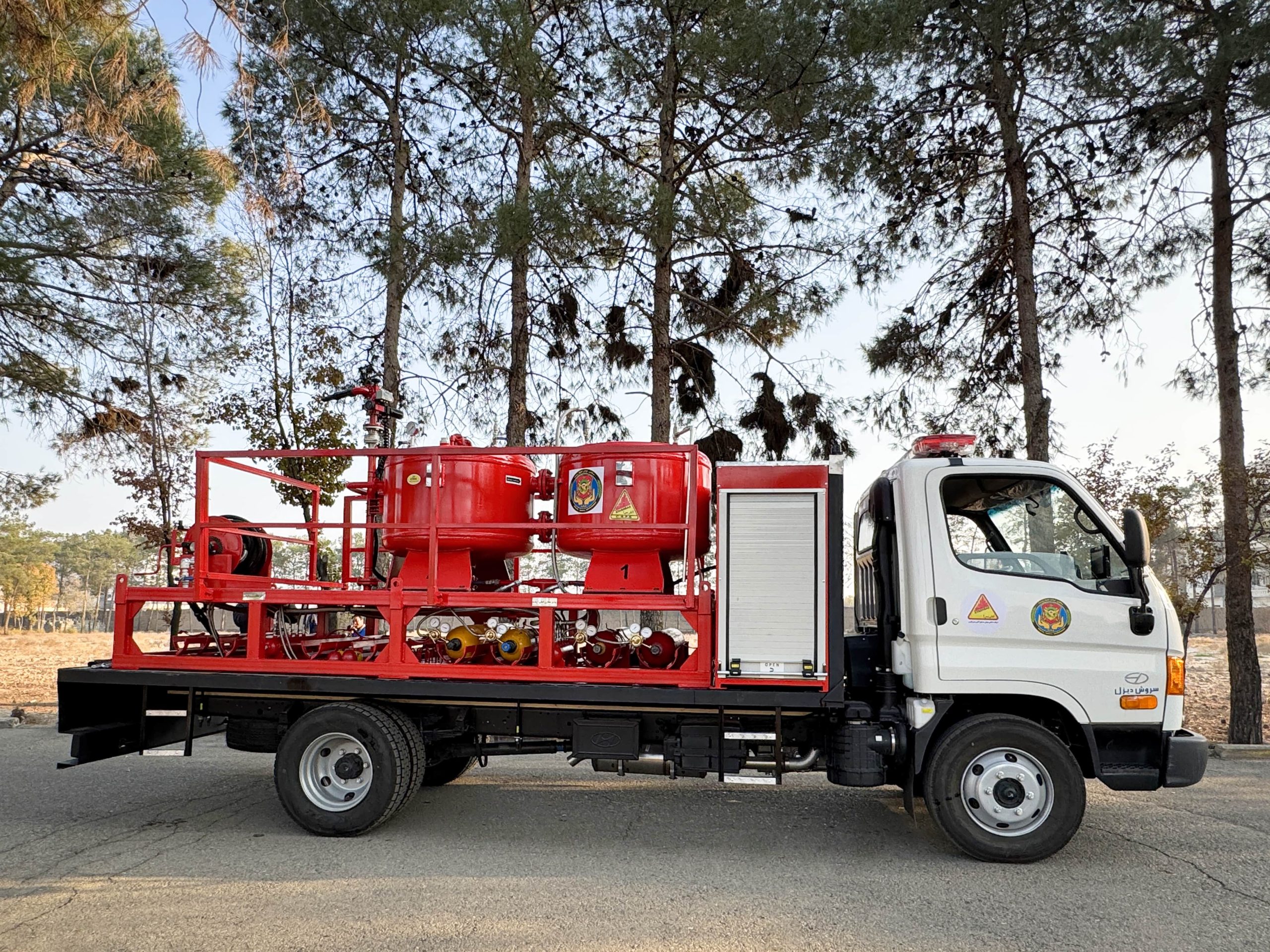 تجهیز خودرو به دستگاه کفساز هوای فشرده