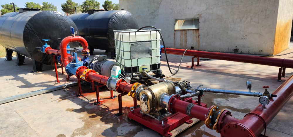 سیستم تناسب ساز آب و فوم